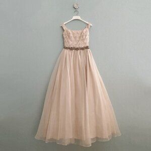 Alfred Angelo Cream Wedding Dress with Gold Accents